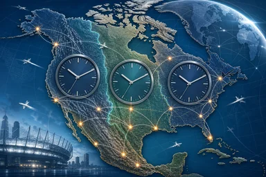 Three Time Zones and 22 Flights Shape 2026 Fan Route Decisions
