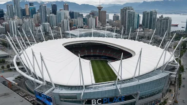 BC Place Retractable Roof and Turf Swap Shape Vancouver 2026 Logistics