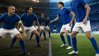 Italy 2006 Defense Template vs 2026 Back Line Without Chiellini-Bonucci Core