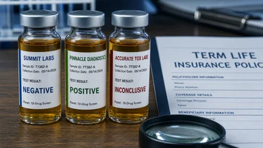 A Single Term Life Application Had Three Different Nicotine Test Results
