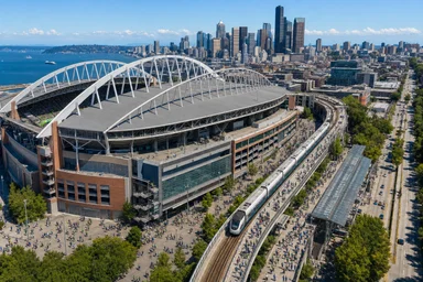 Seattle’s Link Light Rail Covers 80 Percent of 2026 Stadium Capacity