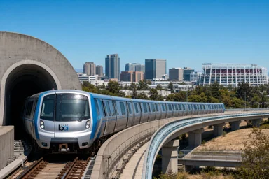 San Francisco's BART Line Extends 14 Miles for 2026 Stadium Access