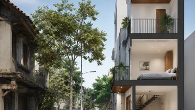 Quy Định Mặt Tiền Hà Nội Buộc Chủ Nhà Phải Bỏ Gần Nửa Mét Đất Cho Vỉa Hè